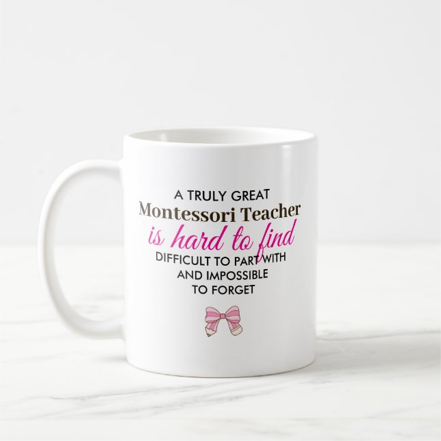 Caneca De Café Presente Personalizado de Agradecimento para Profe (Esquerda)