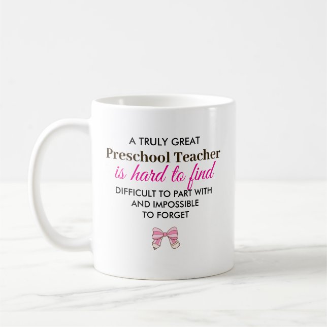 Caneca De Café Presente Personalizado de Agradecimento para Profe (Esquerda)