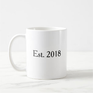 Caneca De Café Presente Personalizado de Ano de Casamento para Ca