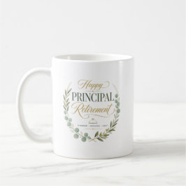 Caneca De Café Presente Personalizado de Aposentadoria Feliz para