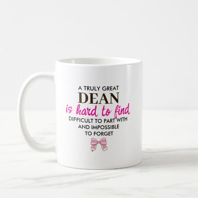 Caneca De Café Presente Personalizado de Apreciação para o Reitor (Esquerda)