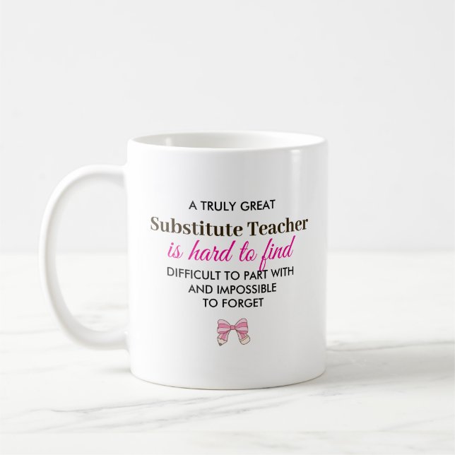 Caneca De Café Presente Personalizado de Apreciação para Professo (Esquerda)