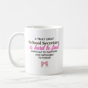 Caneca De Café Presente Personalizado de Apreciação para Secretár