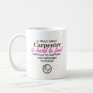 Caneca De Café Presente Personalizado de Carpinteiro