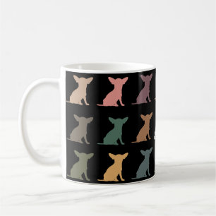 Caneca De Café Presente Personalizado de Chihuahua Nome Personali