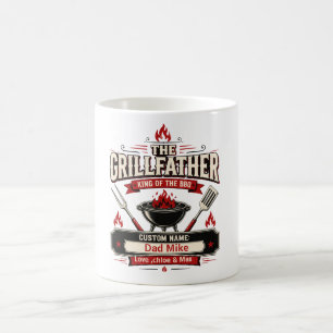 Caneca De Café Presente personalizado de churrasco Grillfather pa