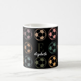 Caneca De Café Presente Personalizado de Fã de Futebol Copos para