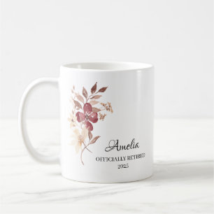 Caneca De Café Presente Personalizado de Feliz Aposentadoria