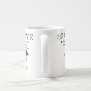 Caneca De Café Presente personalizado de licenciatura para ela