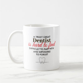 Caneca De Café Presente Personalizado de Nome para um Grande Dent