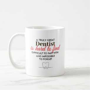 Caneca De Café Presente Personalizado de Nome para um Grande Dent