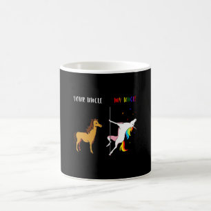 Caneca De Café Presente personalizado de sinalizador de arco-íri