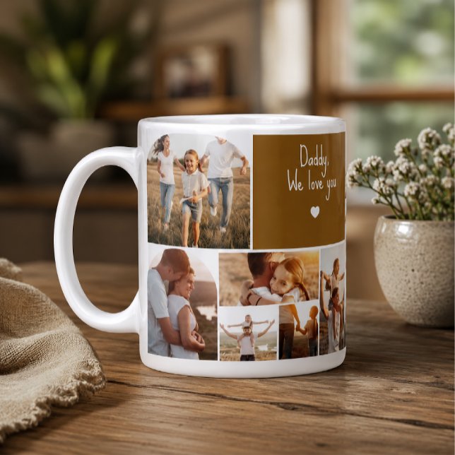 Caneca De Café Presente Personalizado do Dia dos Pais Para o Papa (Criador carregado)