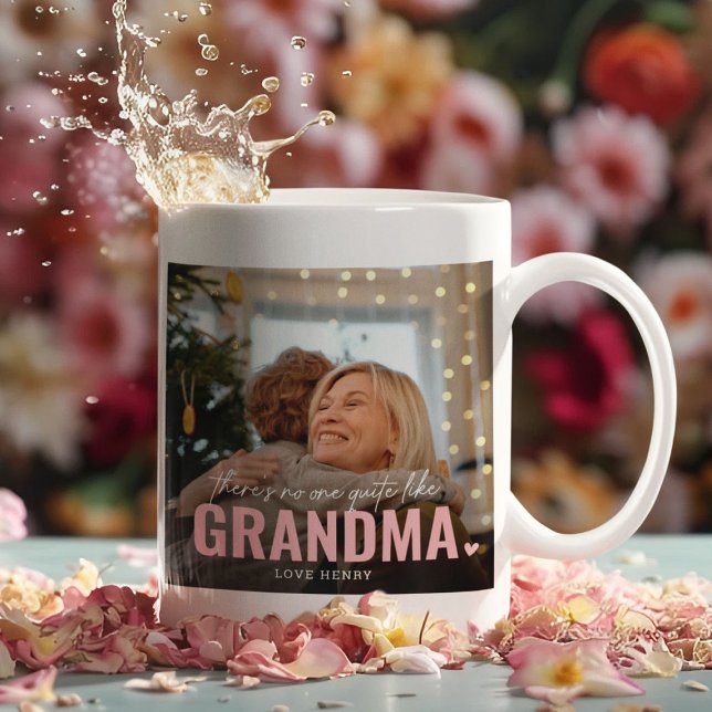 Caneca De Café Presente Personalizado e Adorável para a AVÓ (Criador carregado)