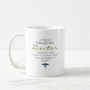 Caneca De Café Presente Personalizado Médico Incrível Difícil de 