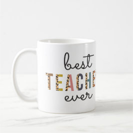 Caneca De Café Presente Personalizado Melhor Professor de Todos o
