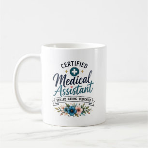 Caneca De Café Presente Personalizado para Assistente Médico Cert
