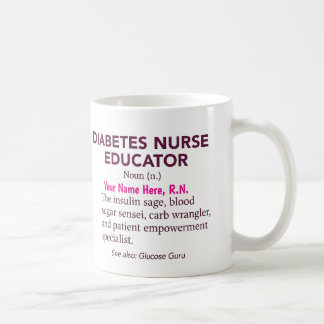 Caneca De Café Presente Personalizado para Enfermeira Educadora e