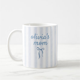 Caneca De Café Presente personalizado para Mãe com o Nome do Filh