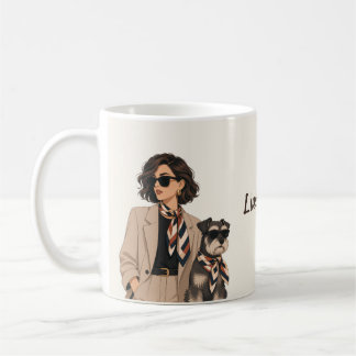 Caneca De Café "Presente Personalizado para Mãe de Cachorro" "Don