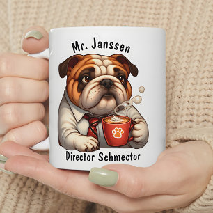 Caneca De Café Presente personalizado para o Bulldog de Café Mug