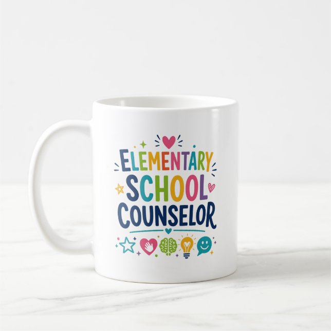 Caneca De Café Presente Personalizado para Orientador Escolar do  (Esquerda)