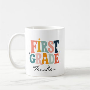 Caneca De Café Presente Personalizado para Professor(a) do Primei