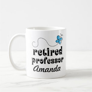 Caneca De Café Presente personalizado professor aposentado