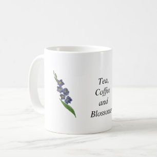 Caneca De Café Presente personalizável de Gladiolus Watercolor Mu