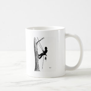 Caneca De Café Presente presente de natal do cirurgião arborista