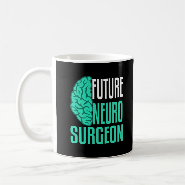 Caneca De Café Presente Residente na Futura Cirurgia de Neurociru (Esquerda)