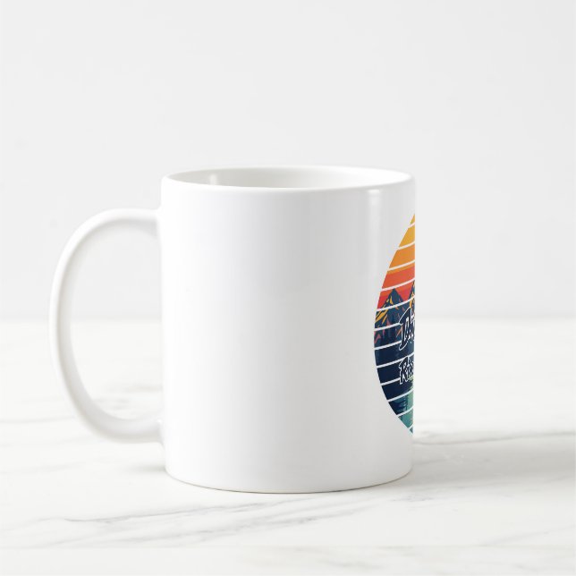 Caneca De Café Presente Retro Terapia de Rio de Barco à Deriva de (Esquerda)