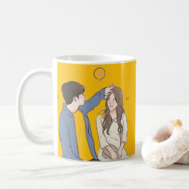 Caneca De Café Presente romântico de Casal Mug Perfeito de Amor p