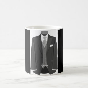 Caneca De Café Presente Tuxedo Groom Mug Casado