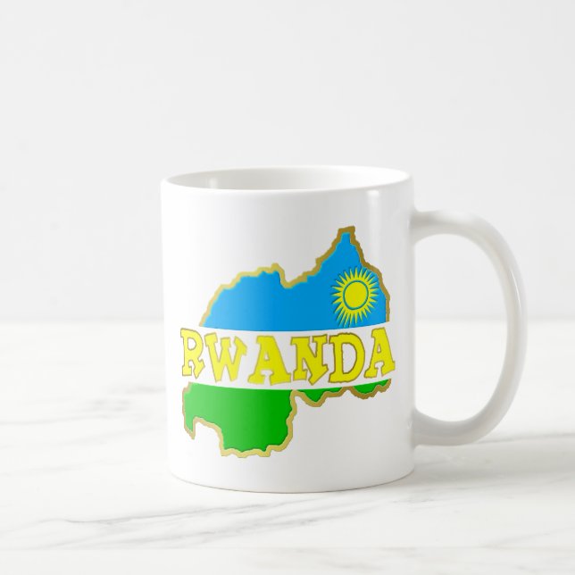 Caneca De Café Presentes 2 de Rwanda (Direita)