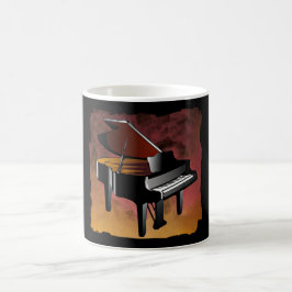 Caneca De Café Presentes clássicos do Design de piano