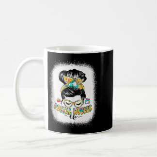 Caneca De Café Presentes da Vida de Trabalhadora Postal Feminina