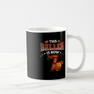 Caneca De Café Presentes de 7º aniversário para meninos jogador d