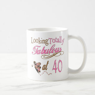 Caneca De Café Presentes de aniversário de 40 anos