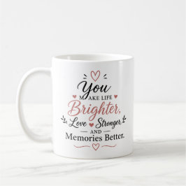 Caneca De Café Presentes de Apreciação aos Avós - Obrigado 