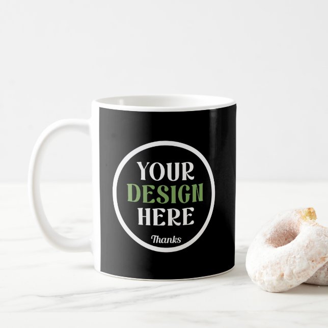 Caneca De Café Presentes de Casamento Personalizados, Elegantes,  (Com Donut)