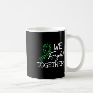 Caneca De Café Presentes de Citação da Família da Fita Verde da D
