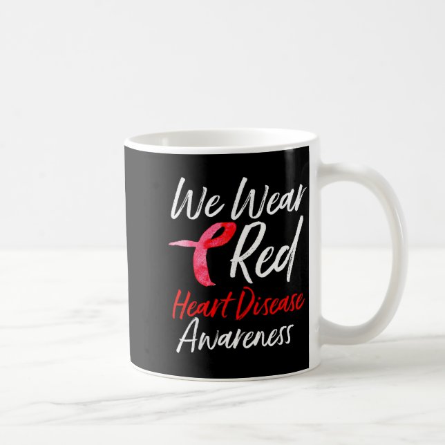 Caneca De Café Presentes de conscientização sobre doenças cardíac (Direita)