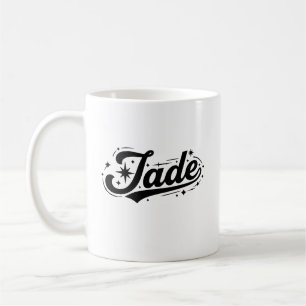 Caneca De Café Presentes de família primeiro último nome Jade