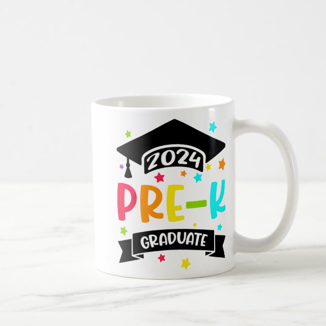 Caneca De Café Presentes de graduação pré-escolar do Formando K 2 (Direita)