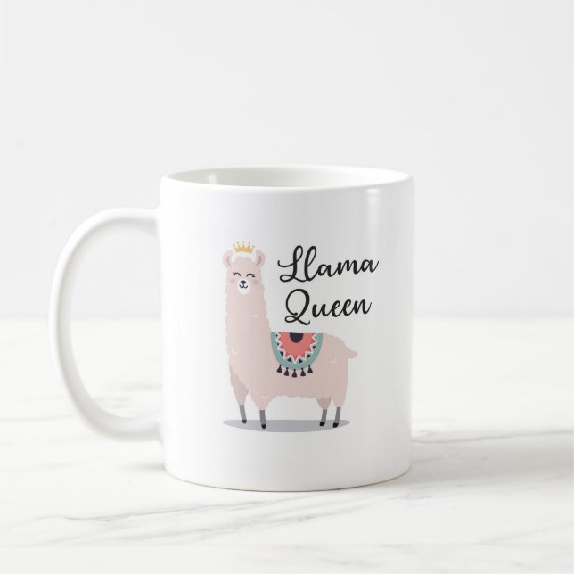 Caneca De Café Presentes de Llama| Llama Mug| Café (Esquerda)