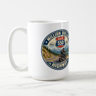 Caneca De Café Presentes de motocicleta da Million Dollar Highway