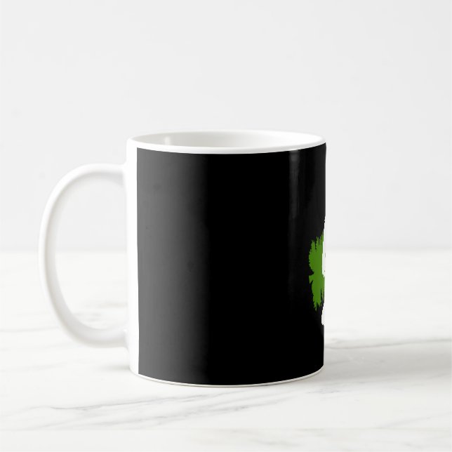 Caneca De Café Presentes de Natal Divertidos do Big Foot Santa Cl (Esquerda)