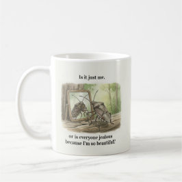 Caneca De Café Presentes de Percevejo Engraçados Percevejo Marrom