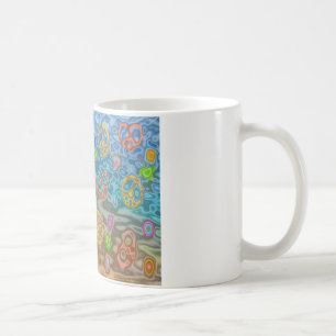 Caneca De Café Presentes de Roupas da Vida Oceânica Pacífica dos